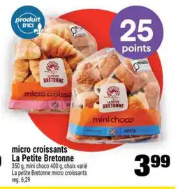 Super C MICRO CROISSANTS LA PETITE BRETONNE offer