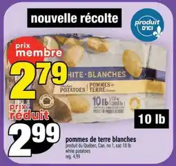 Super C POMMES DE TERRE BLANCHES offer