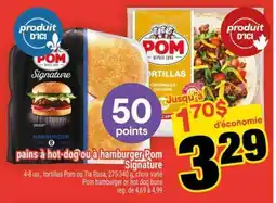 Super C pains à hot-dog ou à hamburger Pom Signature offer