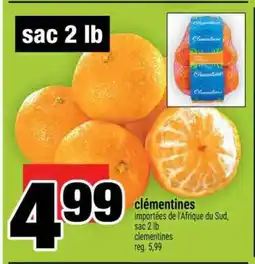 Super C CLEMENTINES offer