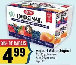 Marché Adonis ASTRO yogourt Original offer