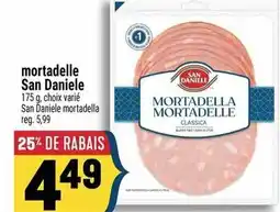 Marché Adonis SAN DANIELE mortadelle offer