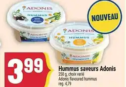 Marché Adonis Adonis Hummus saveurs offer