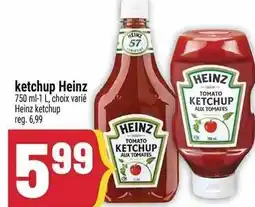 Marché Adonis HEINZ ketchup offer