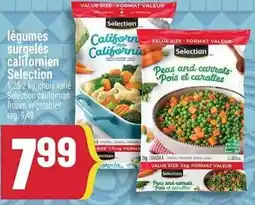 Marché Adonis Selection légumes surgelés californien offer