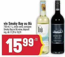 Marché Adonis Bay ou Bù vin Smoky offer