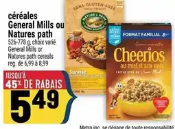 Marché Adonis Céréales general mills ou natures path offer