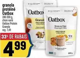 Marché Adonis Oatbox granola protéiné offer