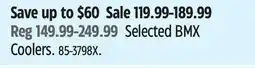 Canadian Tire Selected BMX Coolers offer