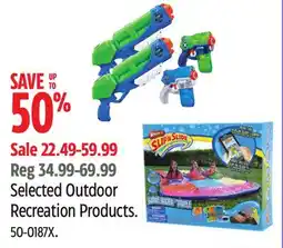 Canadian Tire Zuru-x-shot Selected Outdoor Recreation Products offer