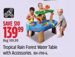 Canadian Tire Tropical Rain Forest Water Table with Accessories offer