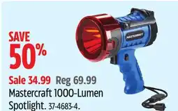 Canadian Tire Mastercraft 1000-lumen Spotlight offer