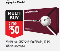 Canadian Tire TaylorMade RBZ Soft Golf Balls, 12-Pk offer