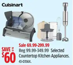 Canadian Tire Selected Countertop Kitchen Appliances offer
