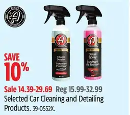 Canadian Tire Selected Adam's Polishes Car Cleaning and Detailing Products offer