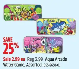 Canadian Tire Aqua Arcade Water Game offer