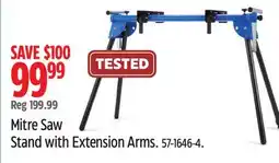 Canadian Tire Mitre Saw Stand with Extension Arms offer