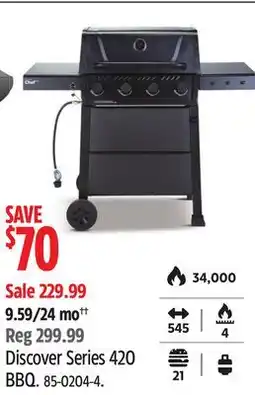 Canadian Tire Discover Series 420 BBQ offer