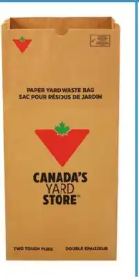 Canadian Tire Yard Waste Bag, 20-Pk offer