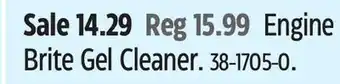 Canadian Tire Gunk Engine Brite Gel Cleaner offer