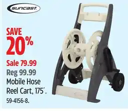 Canadian Tire Suncast Mobile Hose Reel Cart, 175 offer