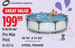 Canadian Tire Pro Max Pool offer