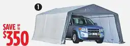 Canadian Tire ShelterLogic Garage-in-a-Box Peak Shelter offer