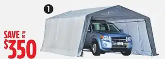 Canadian Tire ShelterLogic Garage-in-a-Box Peak Shelter offer