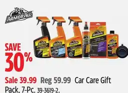 Canadian Tire Armor all Car Care Gift Pack offer