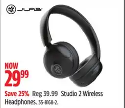 Canadian Tire JLAB Studio 2 Wireless Headphones offer