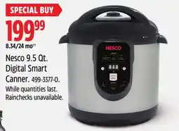 Canadian Tire Nesco 9.5 Qt. Digital Smart Canner offer