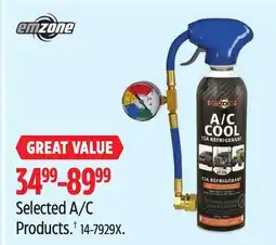Canadian Tire Selected A/C Products offer
