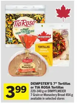 Foodland 7 Tortillas or Tortillas offer