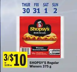 Foodland Regular Wieners offer