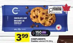 Foodland COMPLIMENTS Cookies offer