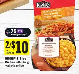 Foodland Side Dishes offer