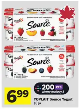 Foodland Source Yogurt offer