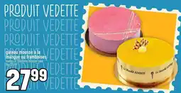 Marché Adonis Mango or raspberry mousse cake offer