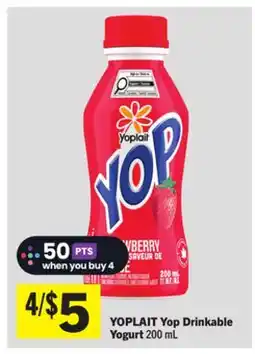 Foodland Yop Drinkable Yogurt offer