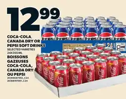 Valu-mart BOISSONS GAZEUSES COCA-COLA, CANADA DRY OU PEPSI offer