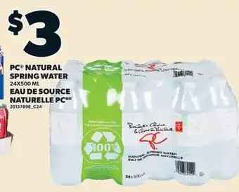 Valu-mart EAU DE SOURCE NATURELLE PC offer