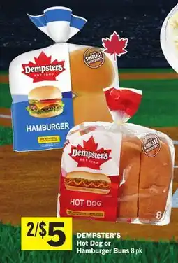 Foodland Hot Dog or Hamburger Buns offer