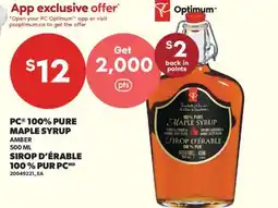 Valu-mart SIROP D'ÉRABLE 100 % PUR PC offer