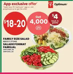 Valu-mart SALADE FAMILIAL, 665 G-1,173 KG offer