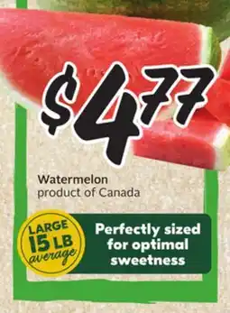 Sobeys Watermelon offer