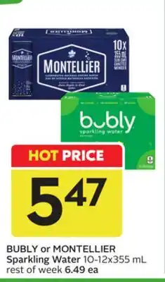Sobeys Sparkling Water offer