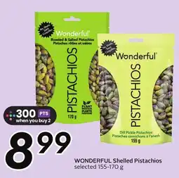 Sobeys Shelled Pistachios offer