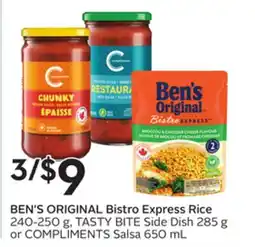 Sobeys Bistro Express Rice offer
