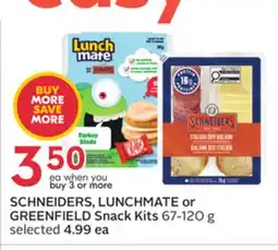 Sobeys Snack Kits offer