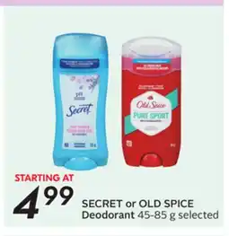 Sobeys Deodorant offer